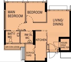 Blk 108A Alkaff Oasis (Toa Payoh), HDB 3 Rooms #630443731